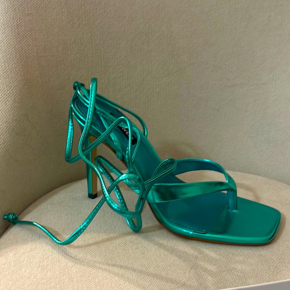 Terrie Ankle Wrap Heeled Sandals